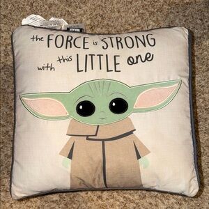 Star Wars The Child/Baby Yoda Decorative Nursery Throw Pillow